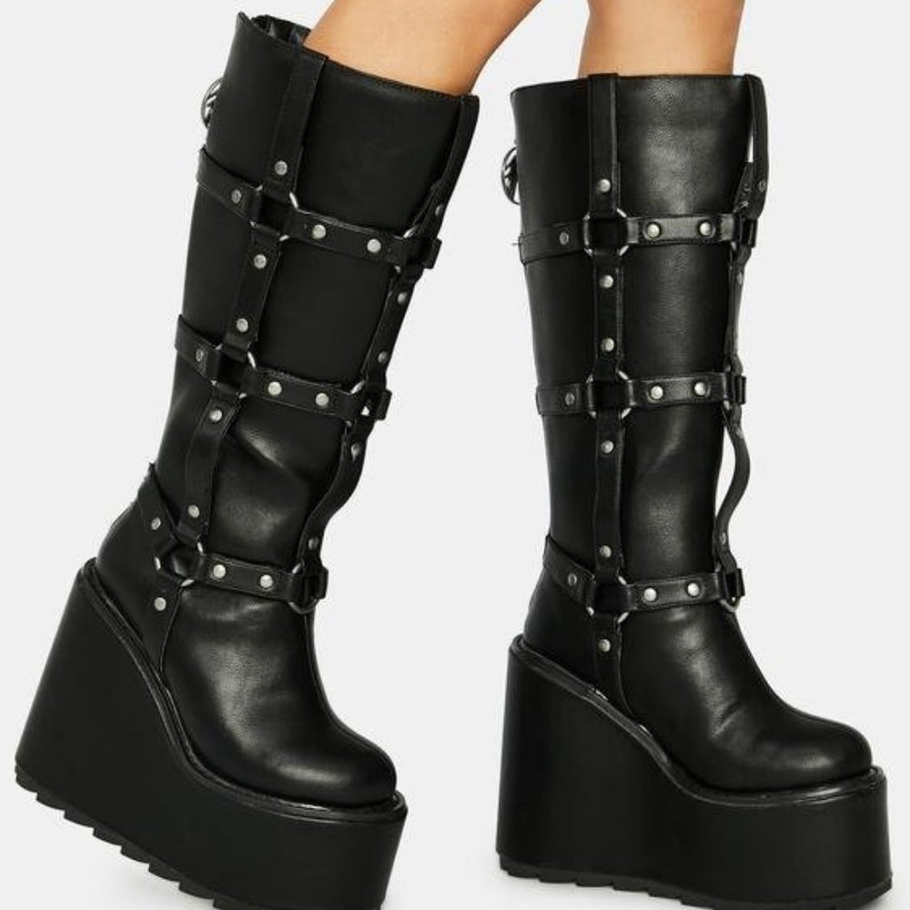 YRU x FAF Stomp O-Ring Platform Boots